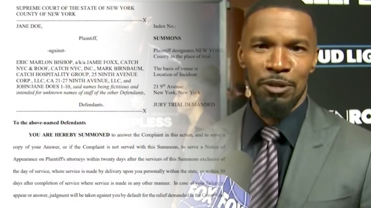 Jamie Foxx Faces Sexual Assault Lawsuit: Accusations of Unwanted Groping at New York Rooftop Bar